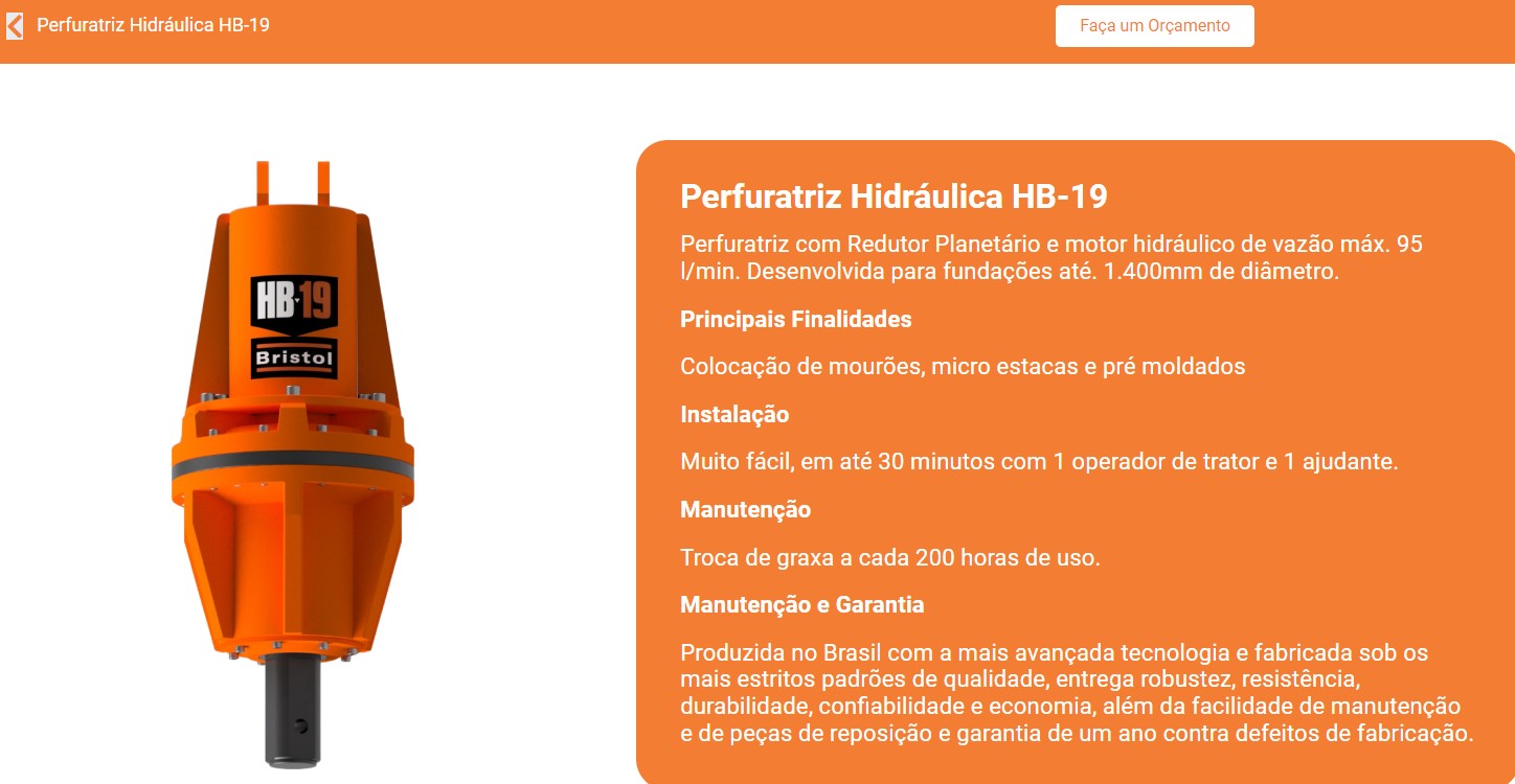 Perfuratriz HB-19